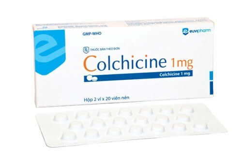 Thuốc trị táo bón Colchicine 